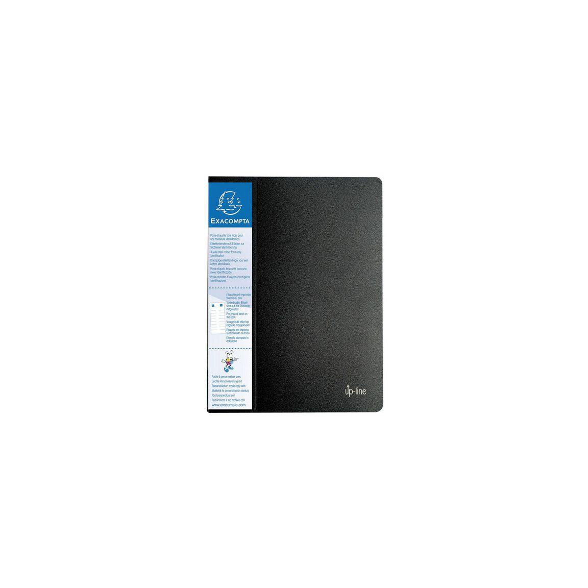 Demo book EXACOMPTA 40 pockets black