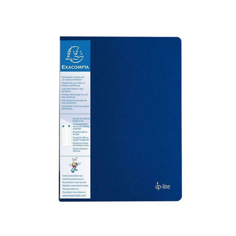 Demo book EXACOMPTA 40 pockets blue