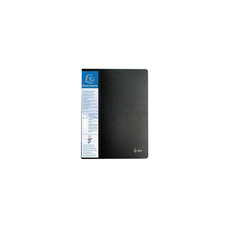 Demo book EXACOMPTA 80 pockets black