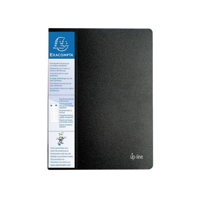 Demo book EXACOMPTA 80 pockets black