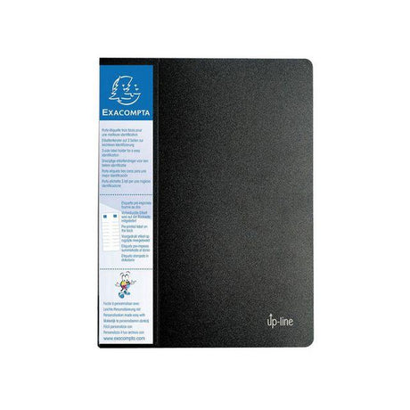Demo book EXACOMPTA 80 pockets black