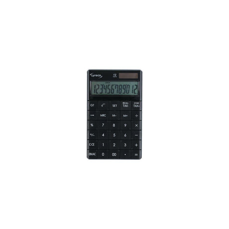 Desk calculator LYRECO 1589 12 digits sva