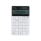 Desk calculator LYRECO 1589 12 digits white