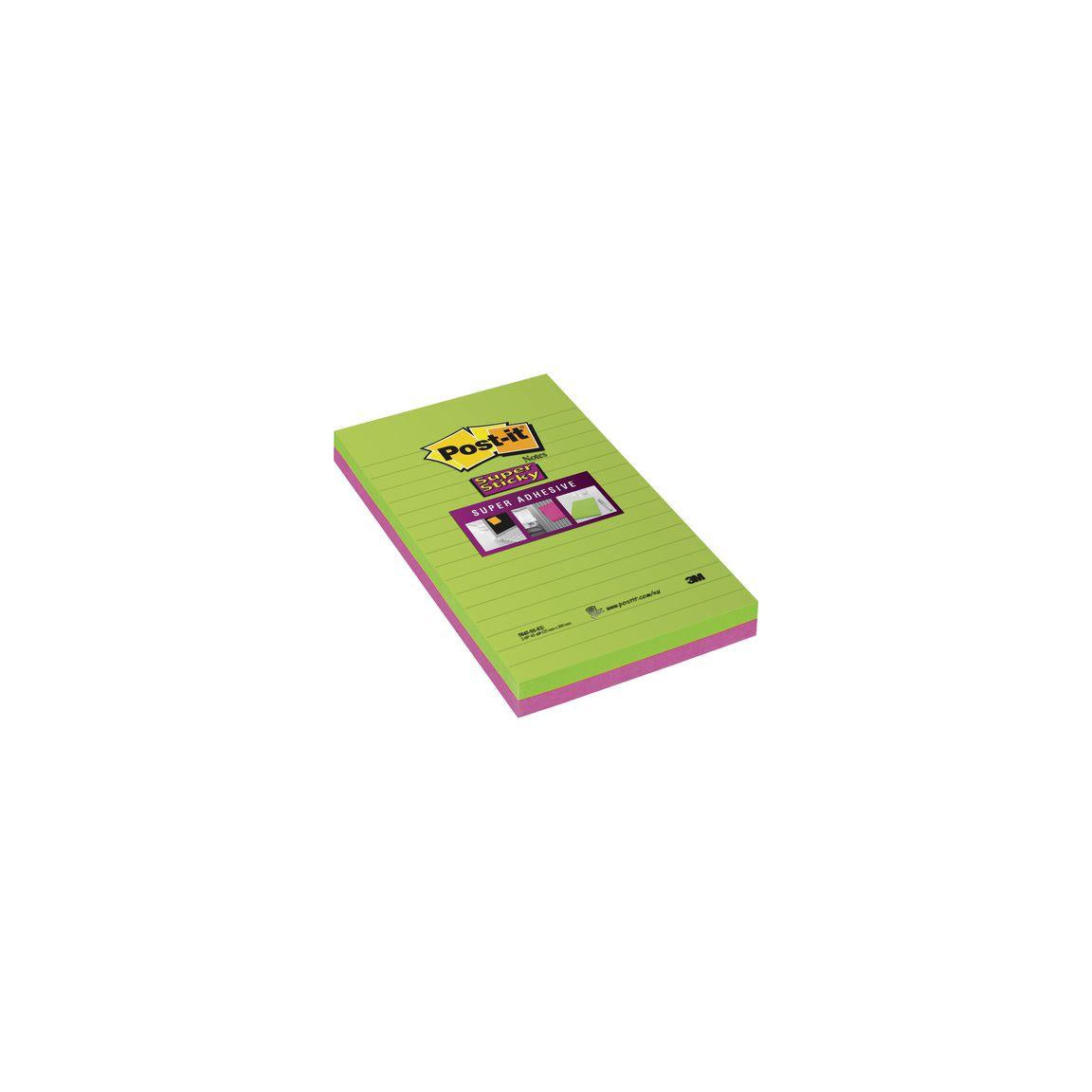 Notes POST-IT SS ruled 125x200mm 2/pc