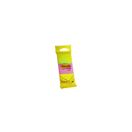 Notes POST-IT 38x51mm neon 3/pc