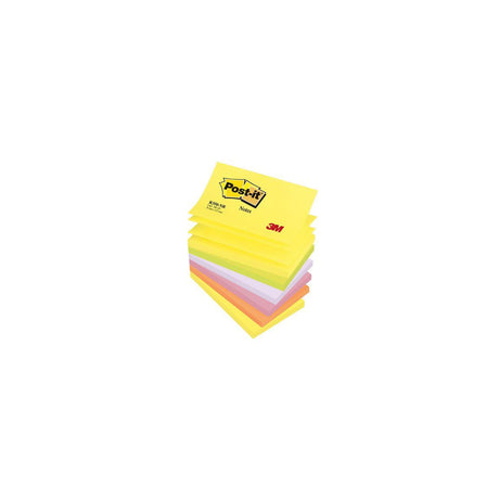 Notes POST-IT Z-block 76x127mm neon 6/pc
