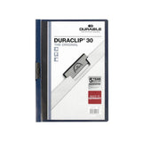 Clipboard Duraclip 2200 A4 3mm w.blue