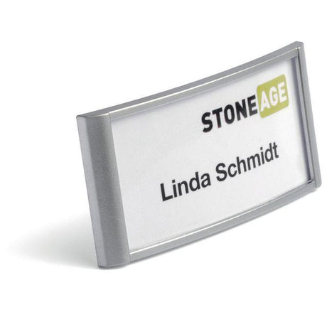 Name badge DURABLE magnet 74x34mm10/pc