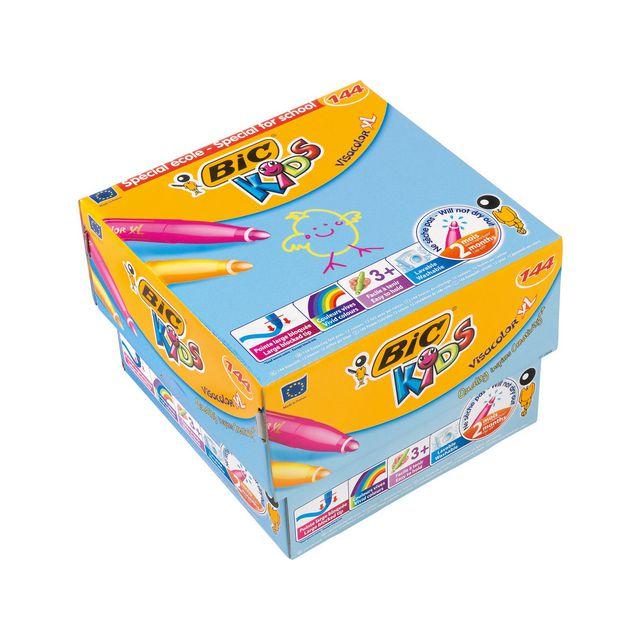 Fibre pen BIC kids Visacolor XL 144/pc