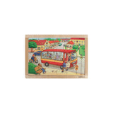 Ramp puzzle city 28 x 40 cm