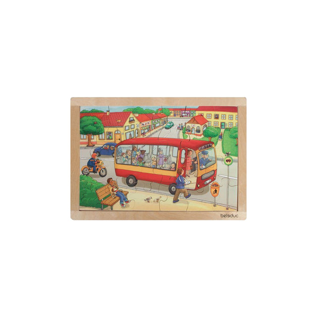 Ramp puzzle city 28 x 40 cm