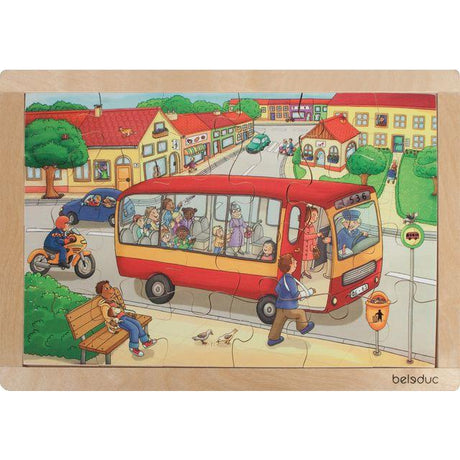 Ramp puzzle city 28 x 40 cm