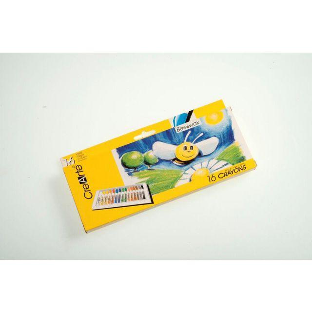 Beeswax crayon 16 colours