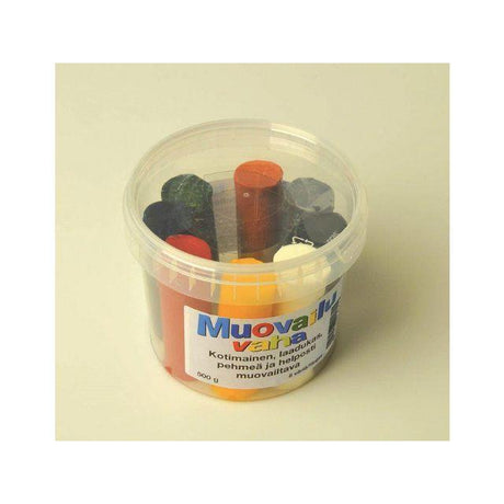 Modelling beeswax 500g 8 colours