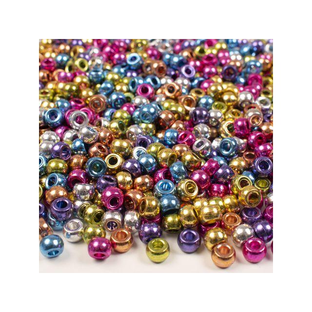 Congo beads metallic 1000/pack
