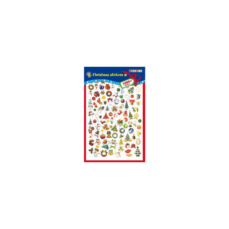 Christmas stickers 1000/pack