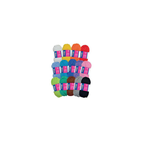 Acrylic yarn 14 colours