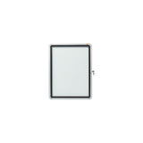 Glass cabinet NOBO outdoor magnetic 4xA4