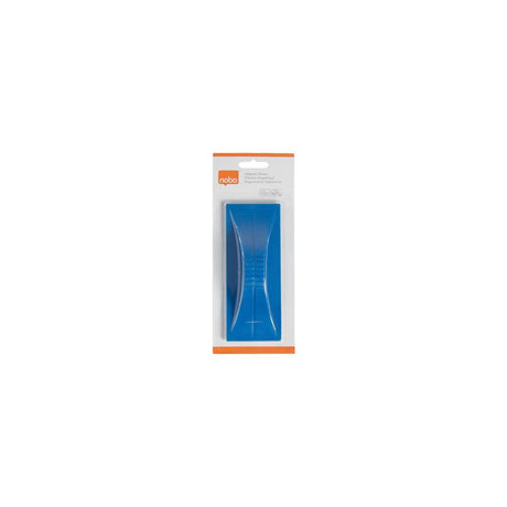 Whiteboard wiper NOBO blue magnetic
