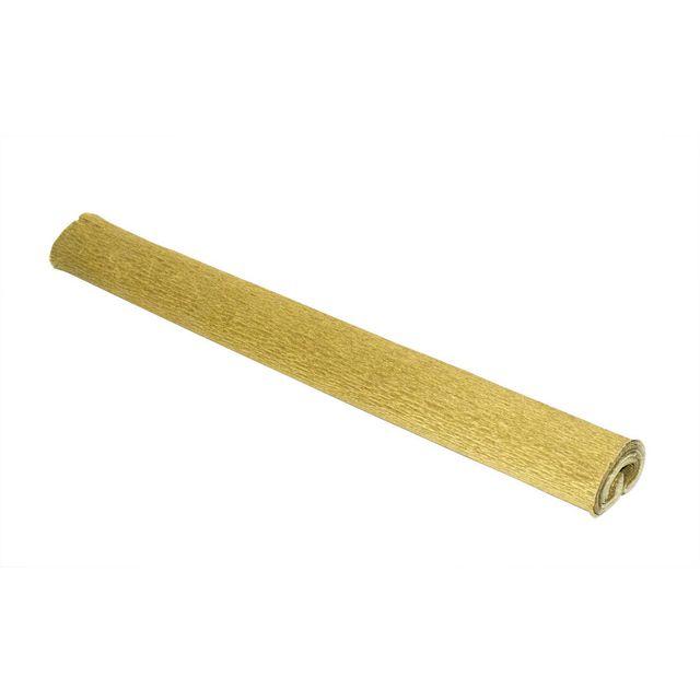 Crepe paper 1,5x0,5m gold