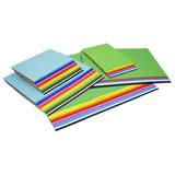 Mixed set coloured paper 1100/pc