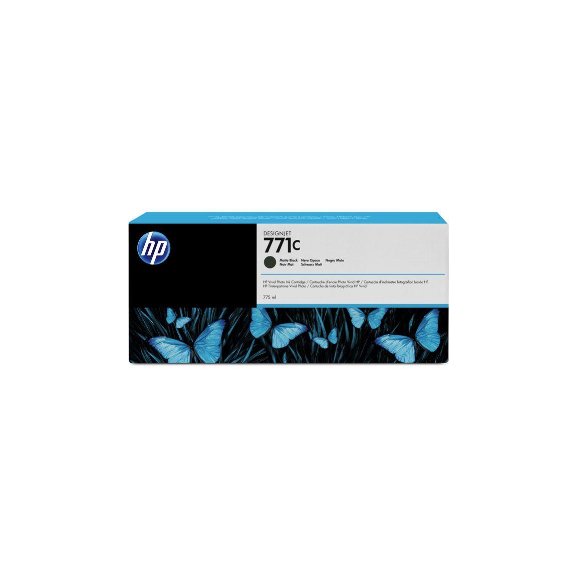 Ink cartridge HP B6Y07A 771C matt black