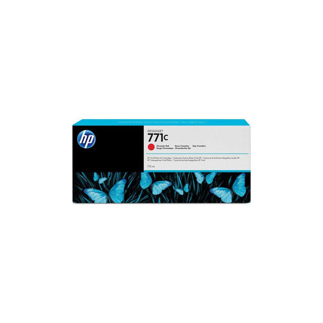 Ink cartridge HP B6Y08A 771C red chrome
