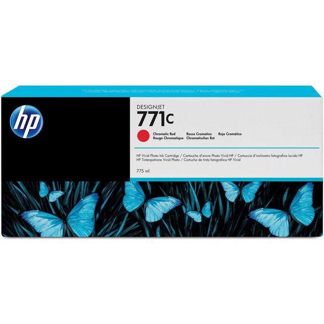 Ink cartridge HP B6Y08A 771C red chrome