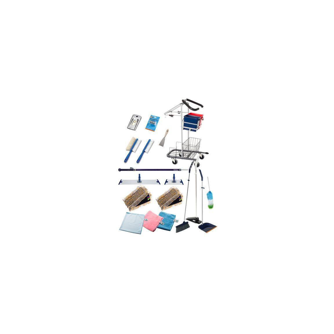 Cleaning trolley incl. accessories S-Miniclean