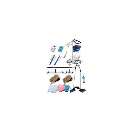 Cleaning trolley incl. accessories S-Miniclean