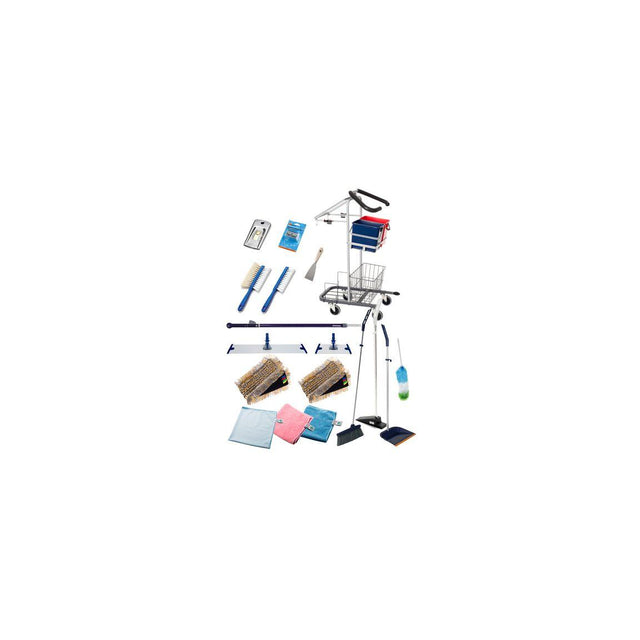 Cleaning trolley incl. accessories S-Miniclean