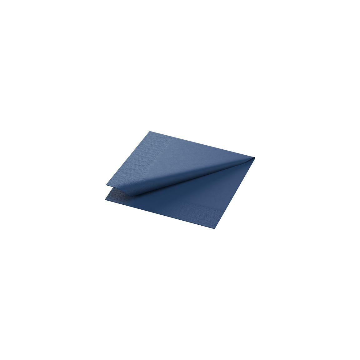 Napkin 3-ply 24x24cm dark blue 250/pack