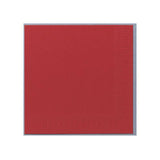 Napkin 3-ply 24x24cm red 250/pack