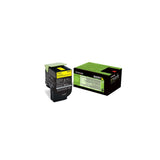 Toner LEXMARK 80C2SM0 802SY 2K yellow