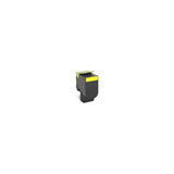 Toner LEXMARK 80C2HY0 802HY 3K yellow