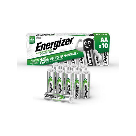 Battery Rechargeable ENERGIZER P-P AA 10/fp