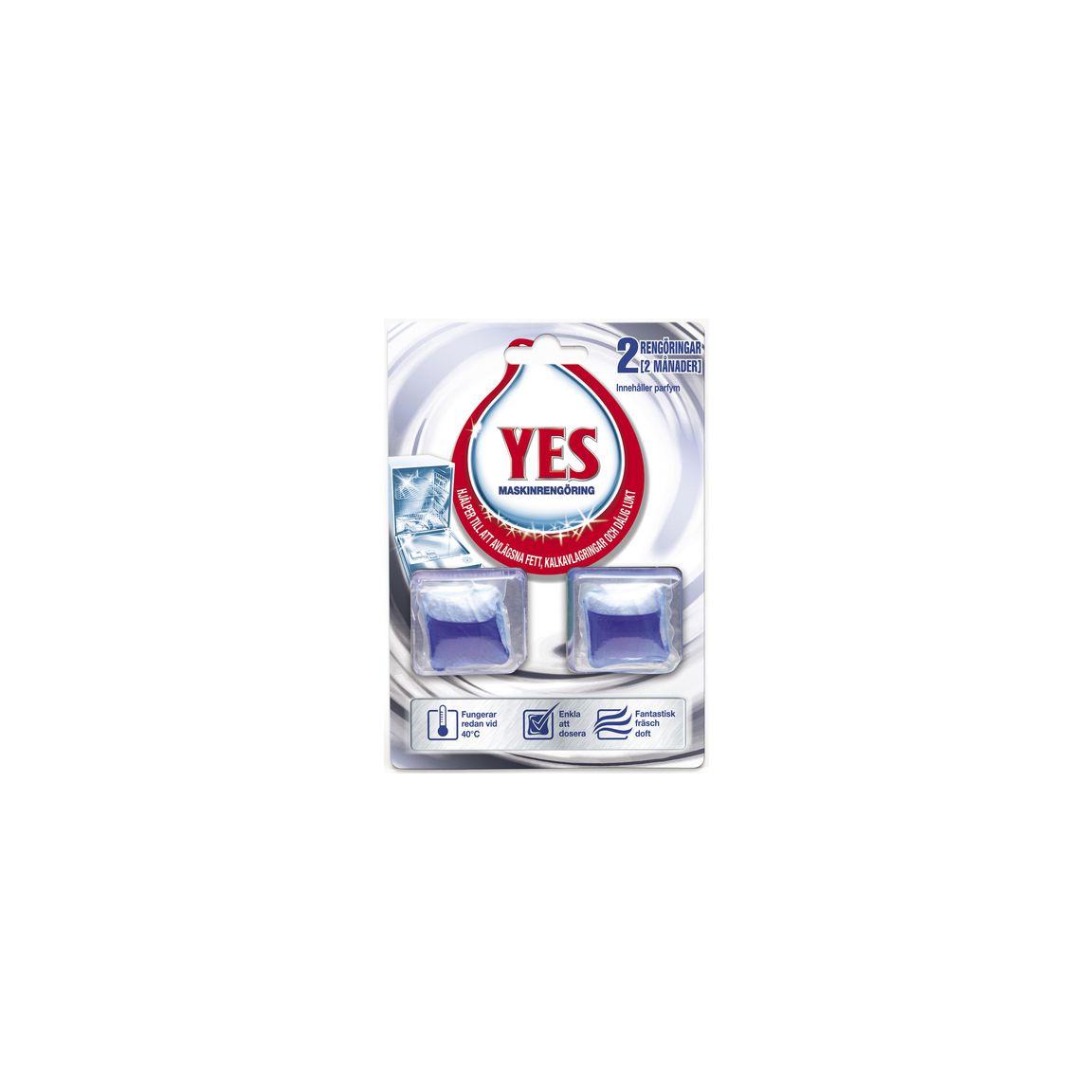 Dishwasher cleaner YES PowerClean 2/pc
