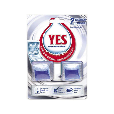 Dishwasher cleaner YES PowerClean 2/pc