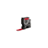 Tape DYMO D1 19mm black on red