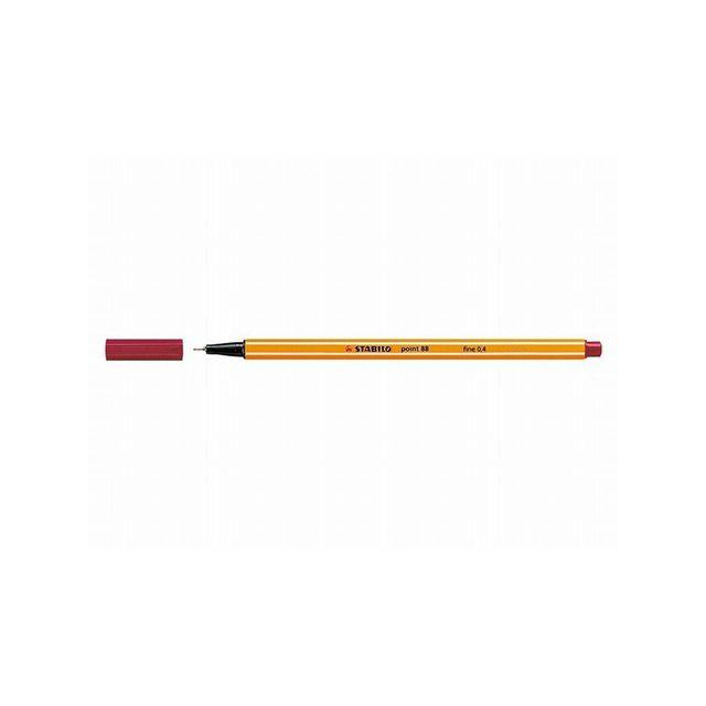 Fineliner STABILO Point 88 dark red