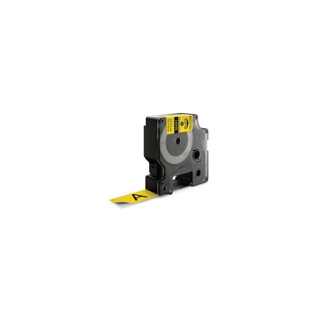 Tape Rhino flex nylon 19mm black on yellow