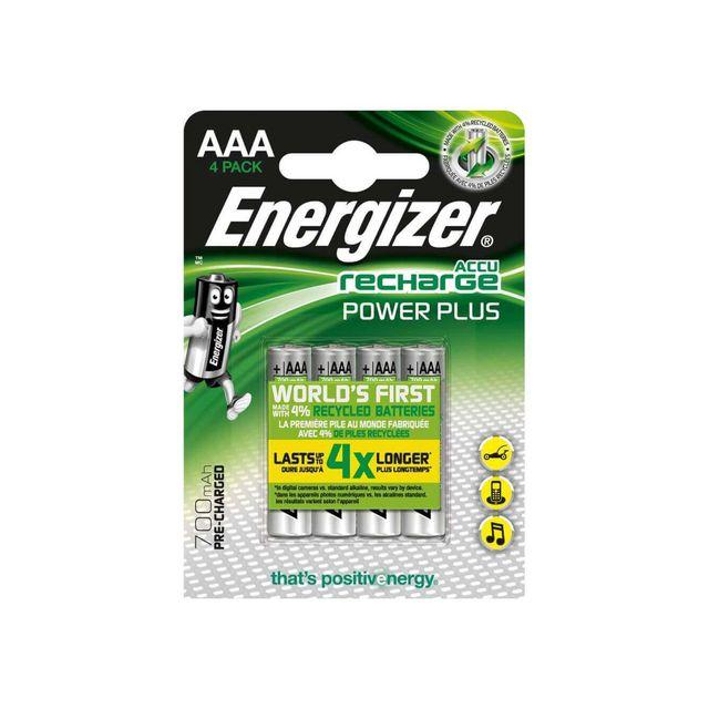 Battery Rechargeable ENERGIZER P-P AAA 4/fp