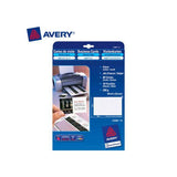 Business card AVERY laser 270g 85x54mm