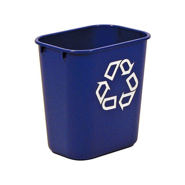 Wastepaper basket 13L blue