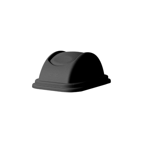 Tilting lid for waste bin 27L black