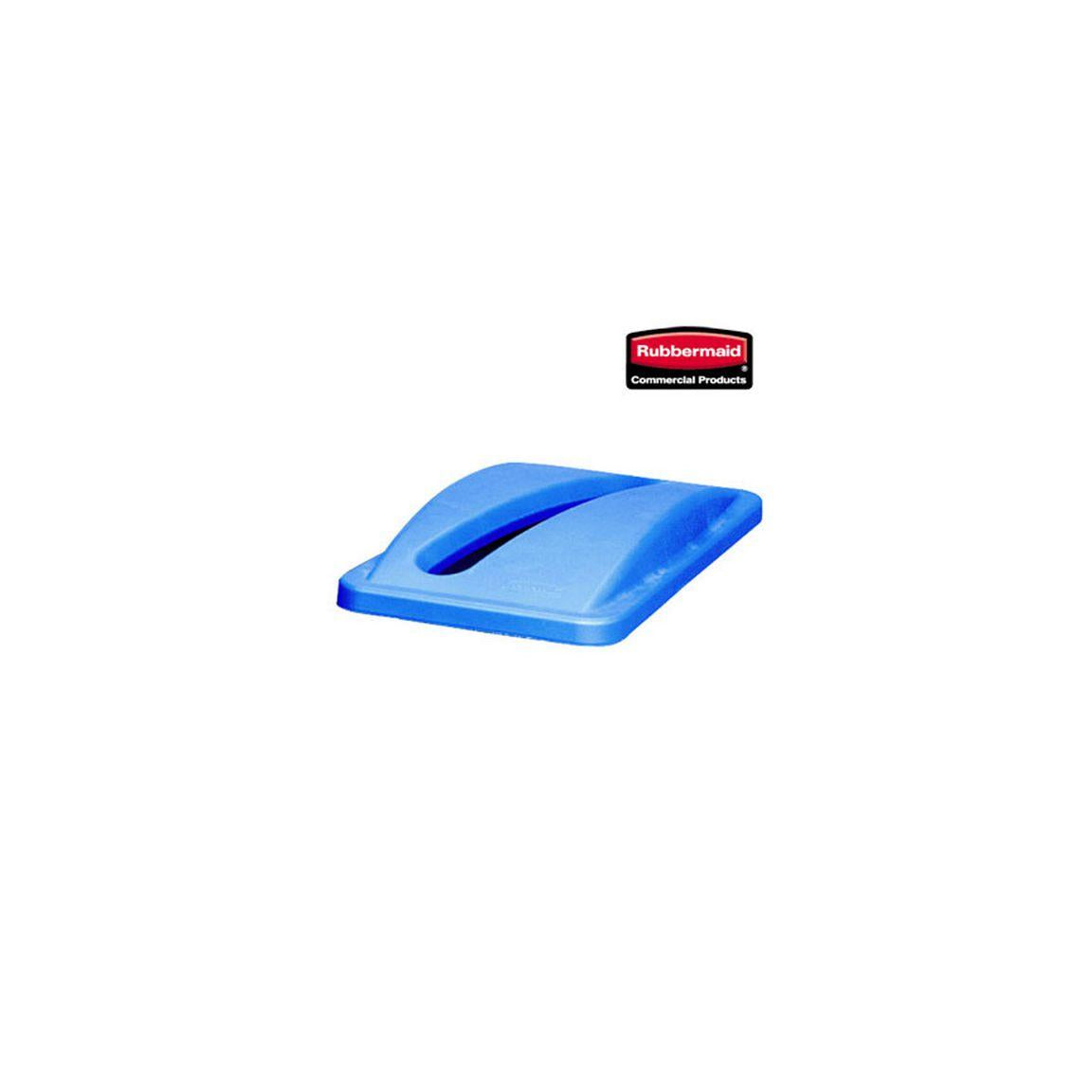 Lid for waste bin Slim Jim® blue