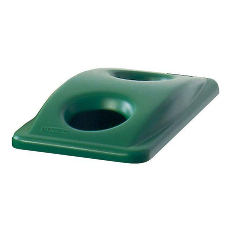 Lid for waste bin Slim Jim® green