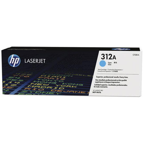 Toner HP CF381A 312A 2.7K cyan