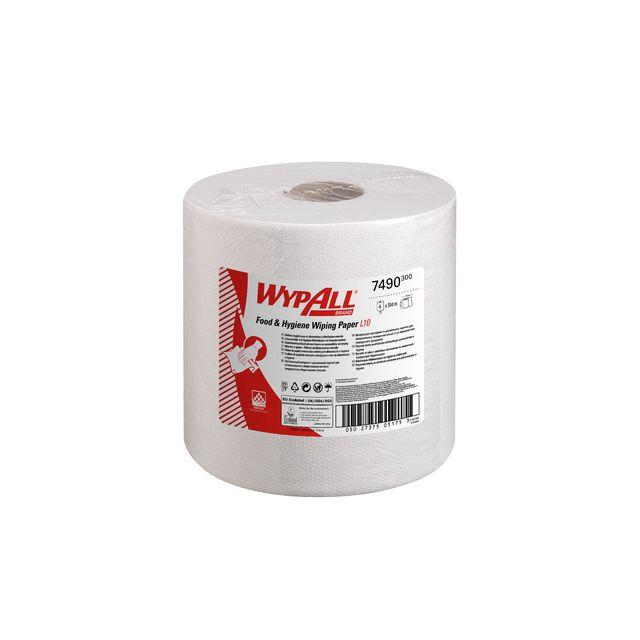 Drying roll WYPALL L10 1-ply white 228m/rl