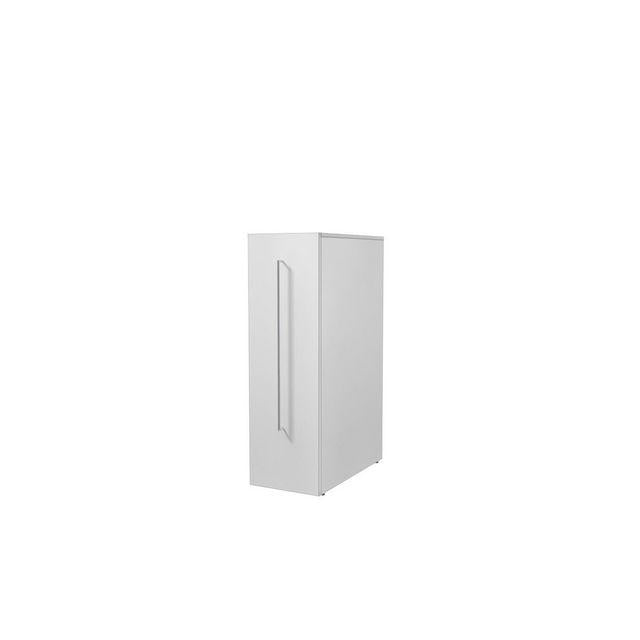 Side cabinet 132,5x80cn double sided white lam